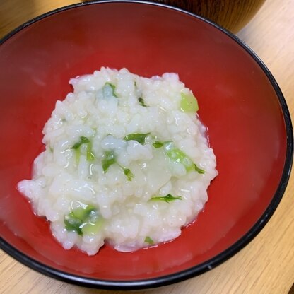 おかげ様でおかゆを食べ慣れていない子どもも美味しいと食べてくれました♡ごちそう様です！！